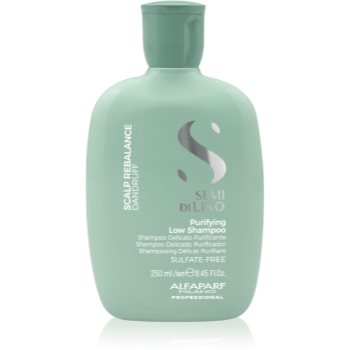 Alfaparf Milano Semi Di Lino Scalp Rebalance sampon de curatare delicat anti matreata - imagine 2